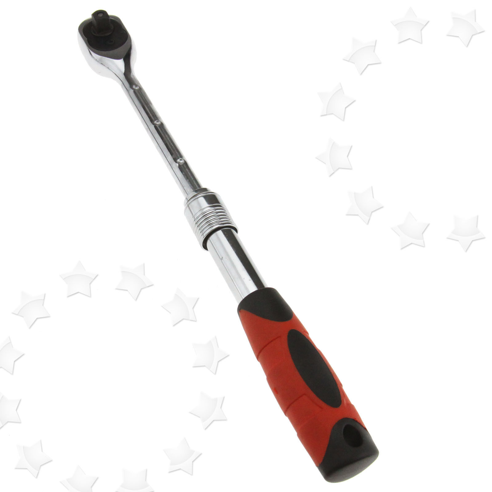 1/4" Extendable Ratchet Handle/ Quick Release Drive Head Automotive Mechanics