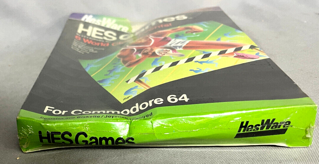NIB! HESGames 6 World Class Events Disk based C64/128 HesWare 1984