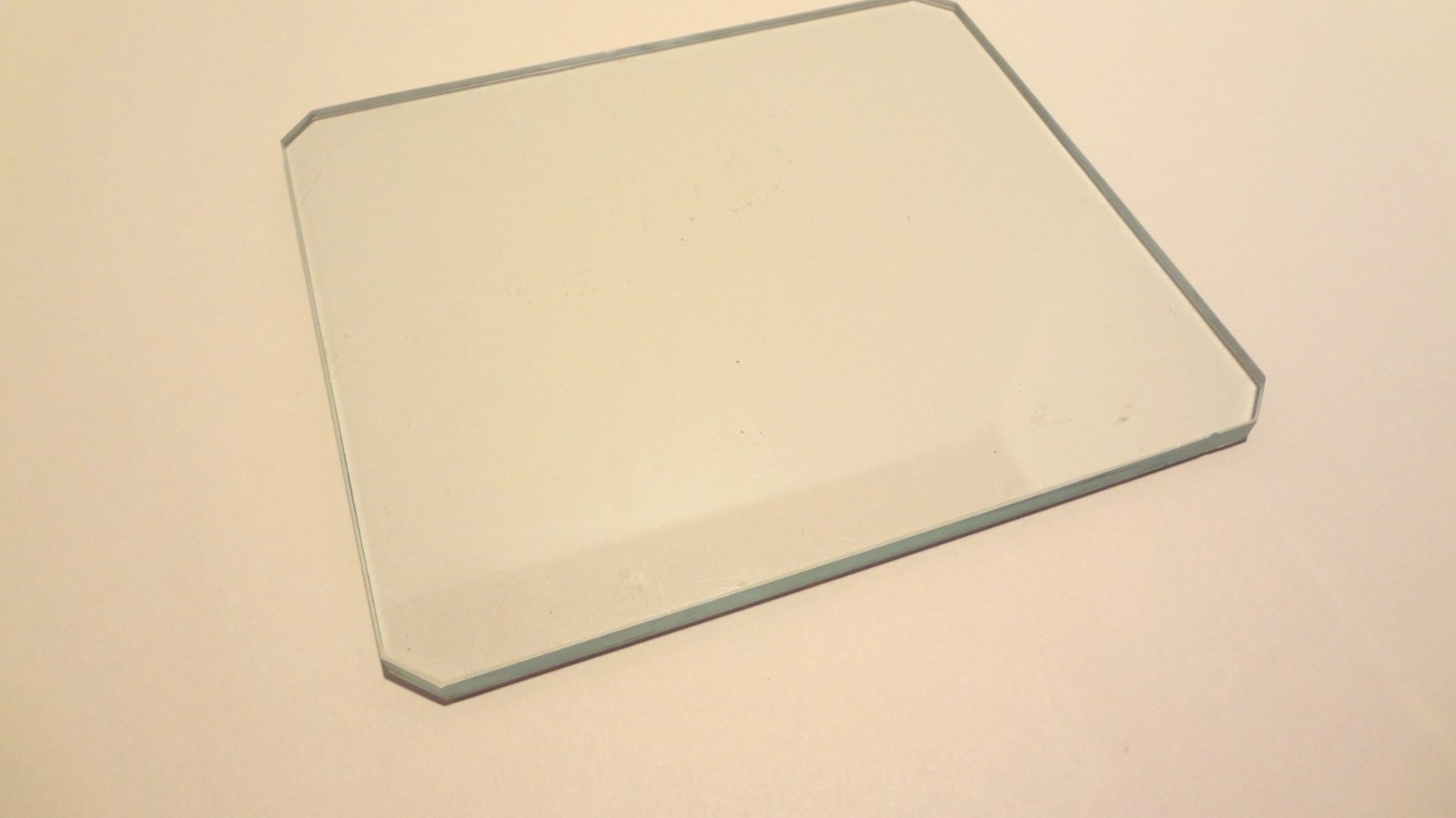 GLASS STAGE PLATE  5.50" X4.70" **NEW**