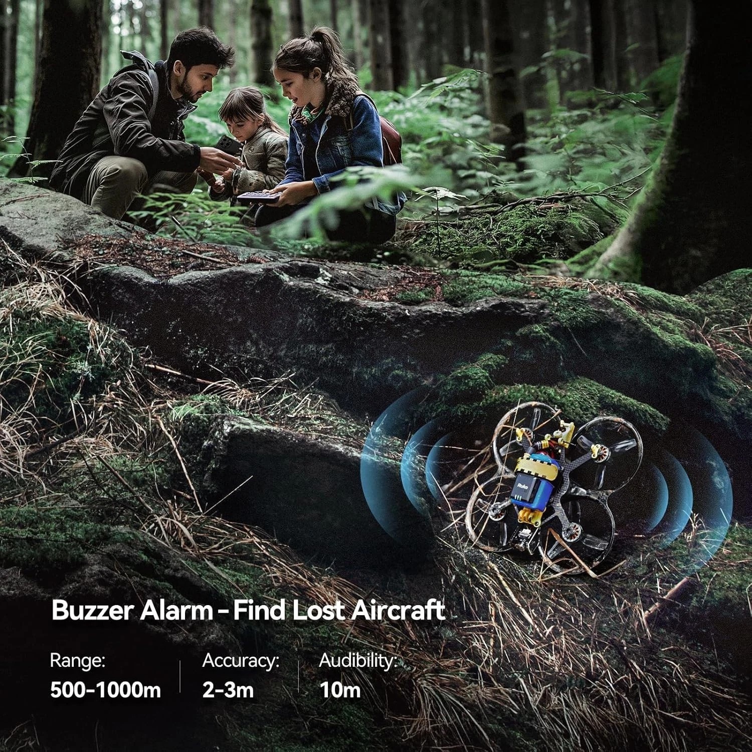 R111S GPS Tracker & Beeper for Drones