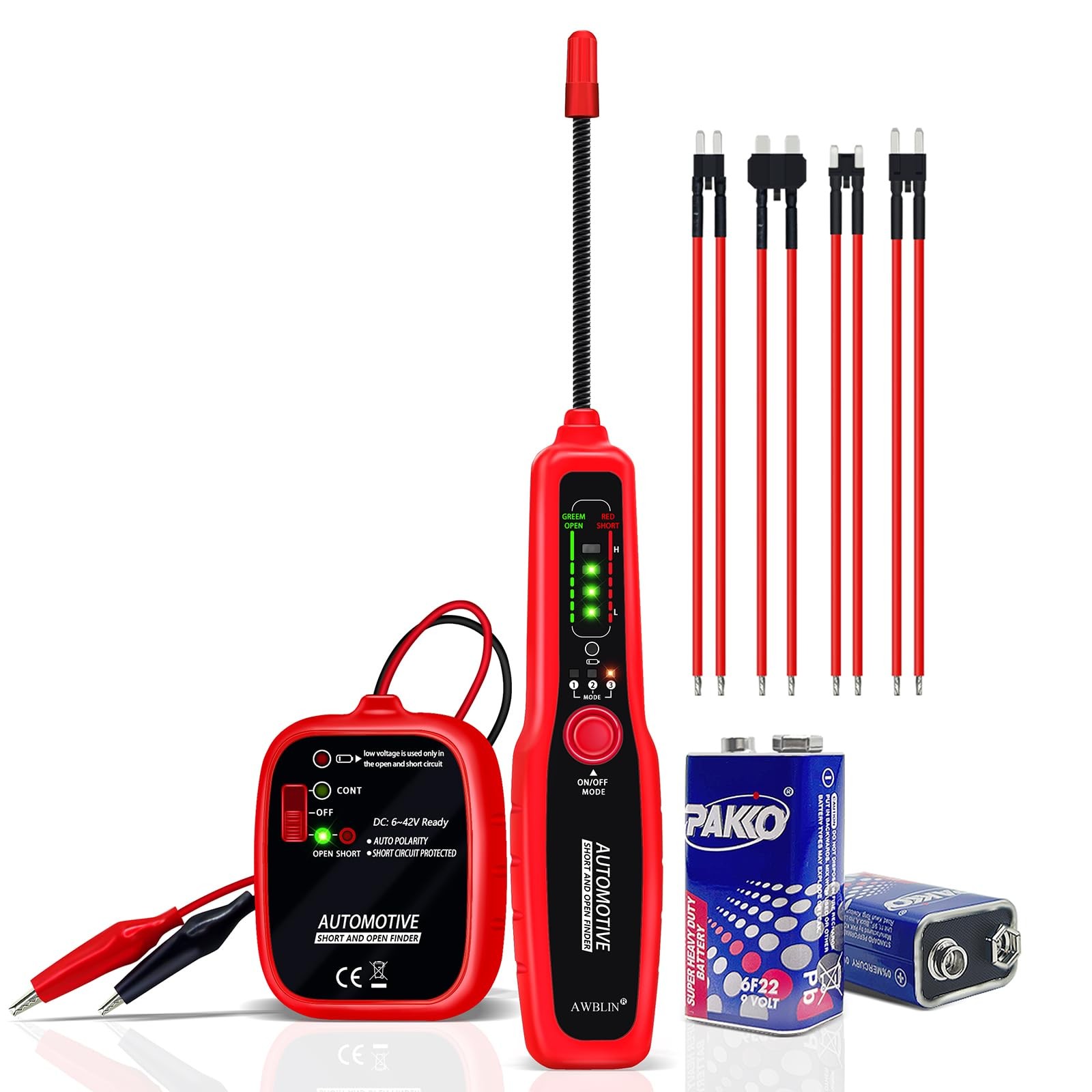 Wire Tracer Automotive Electrical Open  Short Finder Circuit Tester Wire Brea...