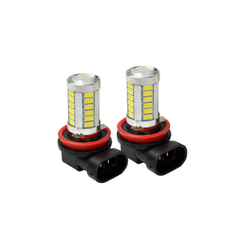 For Mazda 6 2009-2010 LED Lamp Chrome Cover Wiring Switch Front Fog Light Set