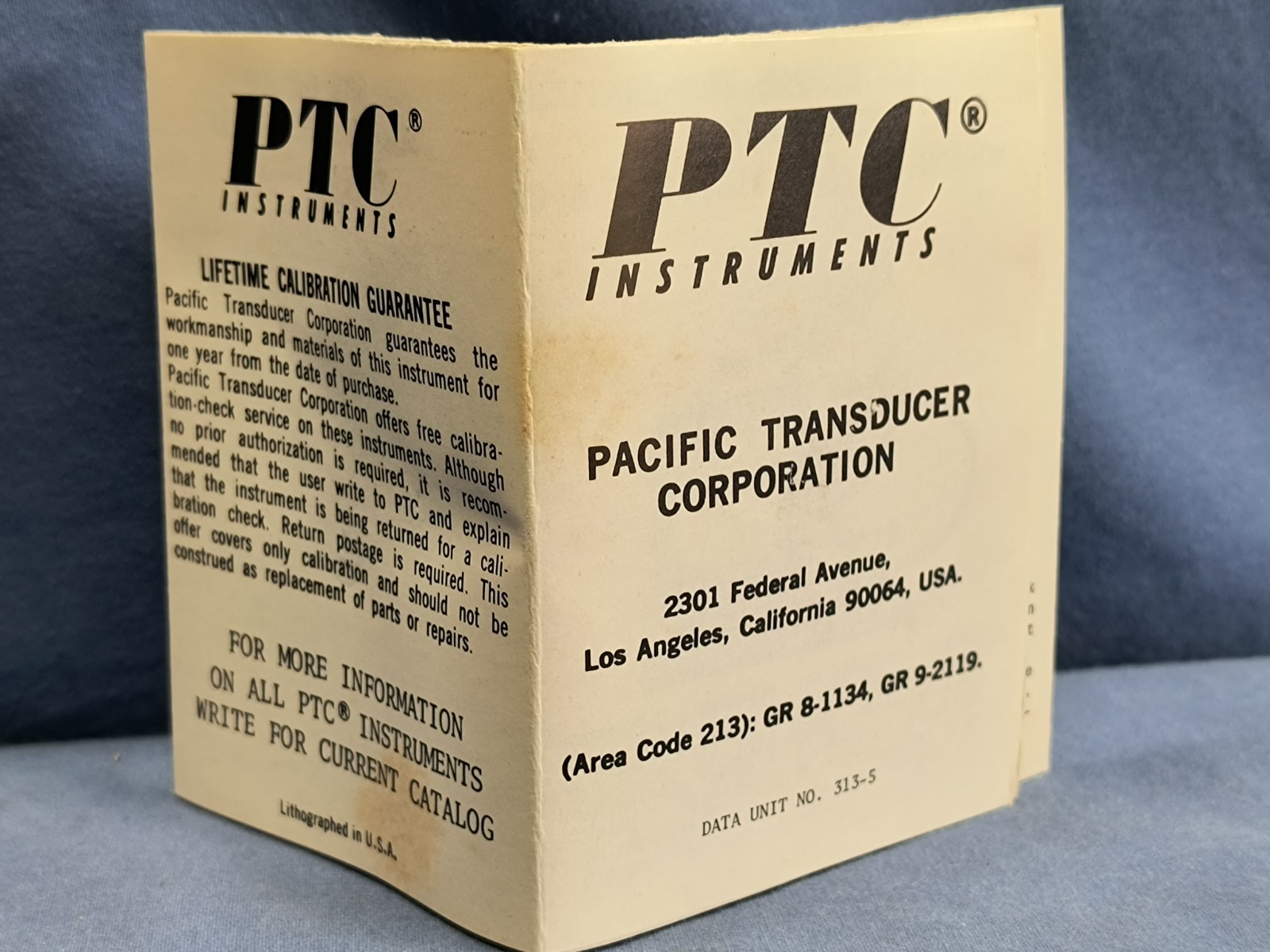 PCT Surface Temperature Thermometer 572F 50-500 Degrees