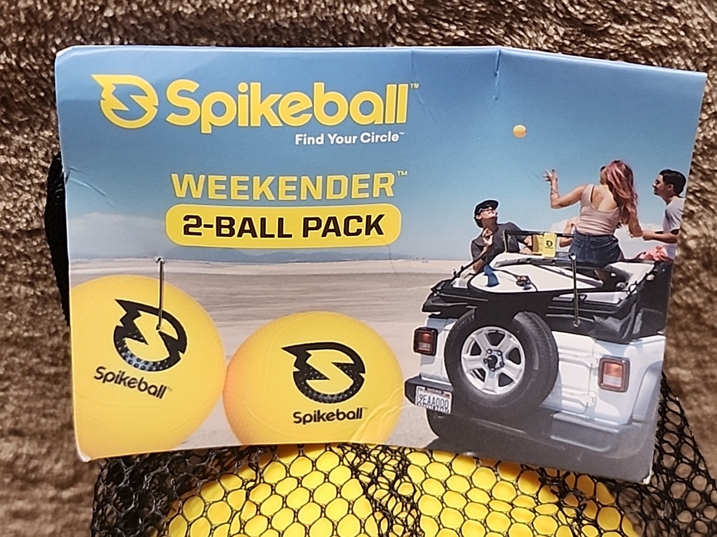 Spikeball Weekender Replacement Balls 2-Pack, New Premium Grippy Material