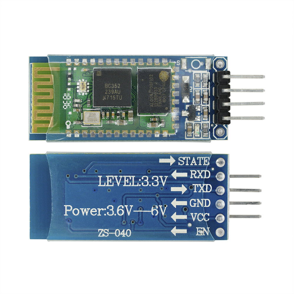 1/2/5/10PCS Wireless Serial 4 Pin HC-06 RS232 Bluetooth RF Transceiver Module