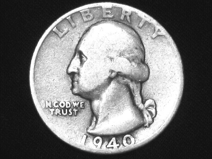 1940-S Washington Quarter --- Very Fine