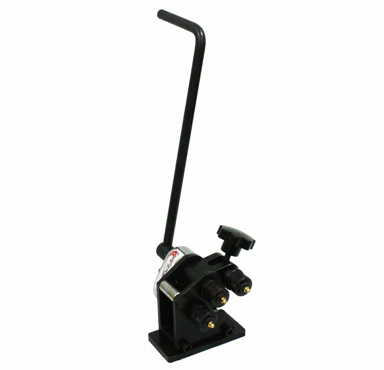 Driven Mini Ring Roller Manual Metal Bar Tube Pipe Flat Bender Machine