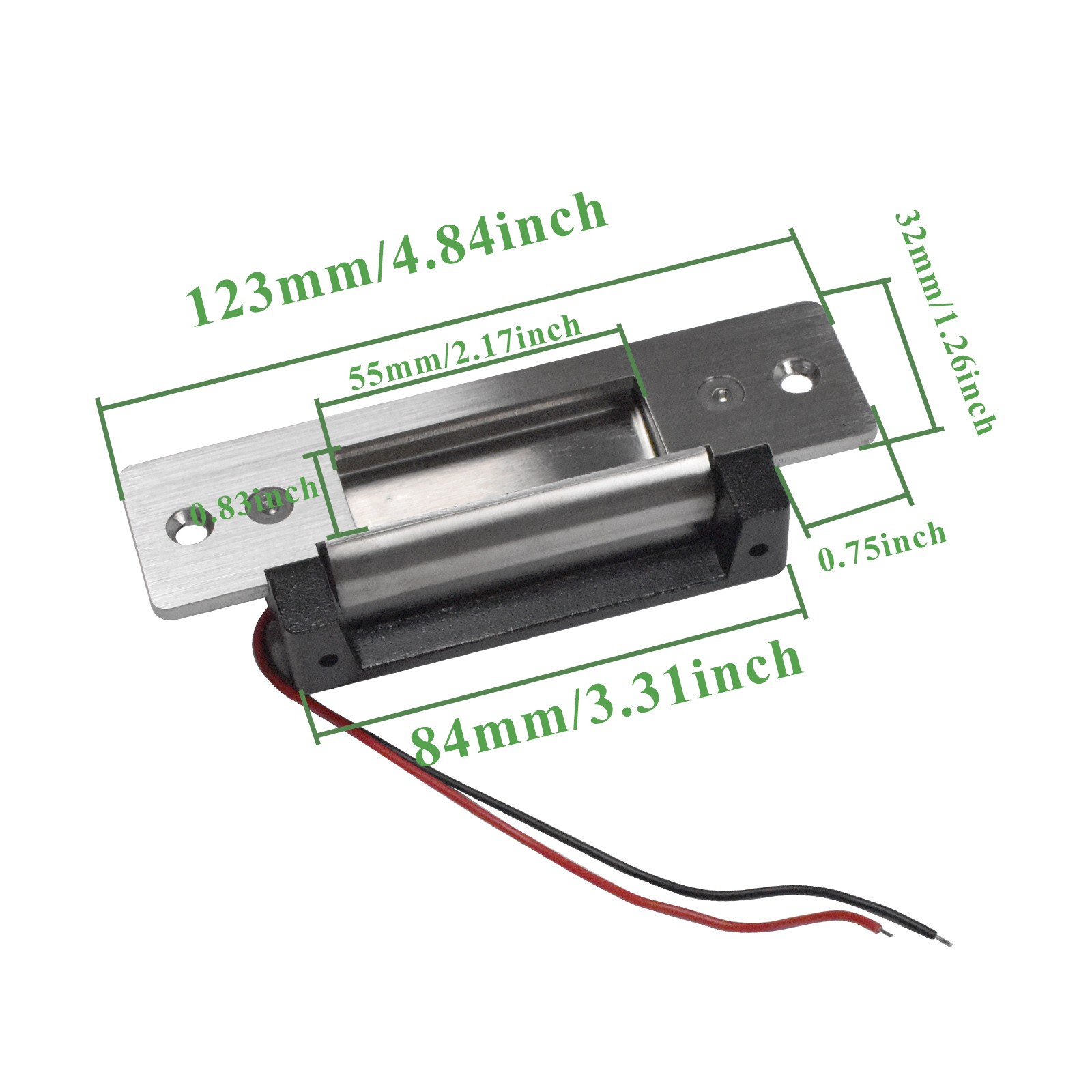 12VDC Electric Door Strike Lock Fail-Safe & Fail-Secure for Access Control