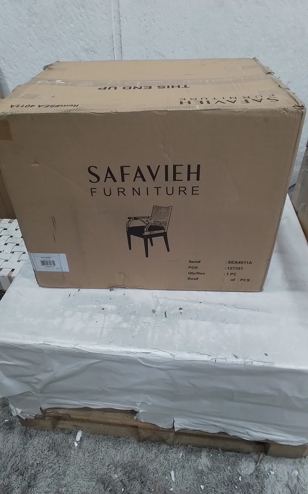 Safavieh GIANNI ARM CHAIR, Reduced Price 2172762302 SEA4011A