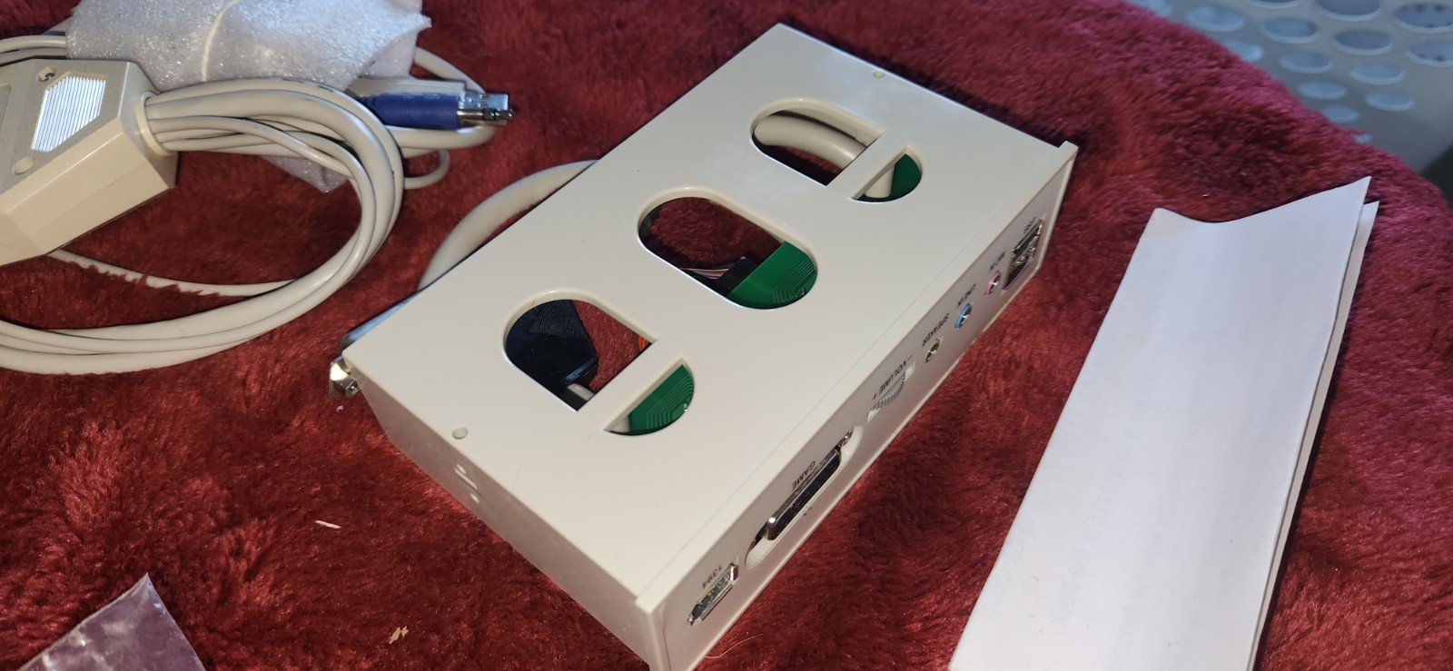 NIB Manhattan Multimedia Access Panel Transfer Ports
