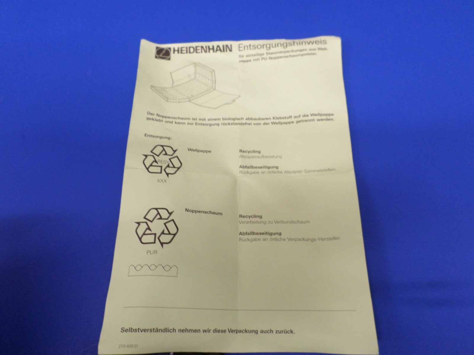 Heidenhain LIDA 47 Linear Encoder Scanning Head Germany - New Old Stock in Box!