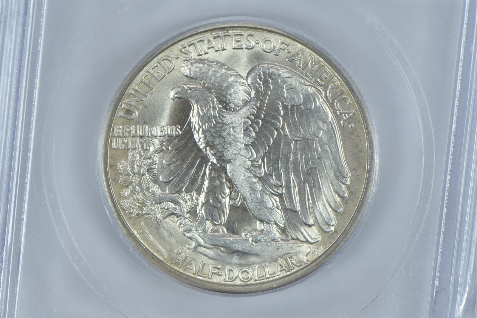 1942-D Walking Liberty Half Dollar MS63 ICG