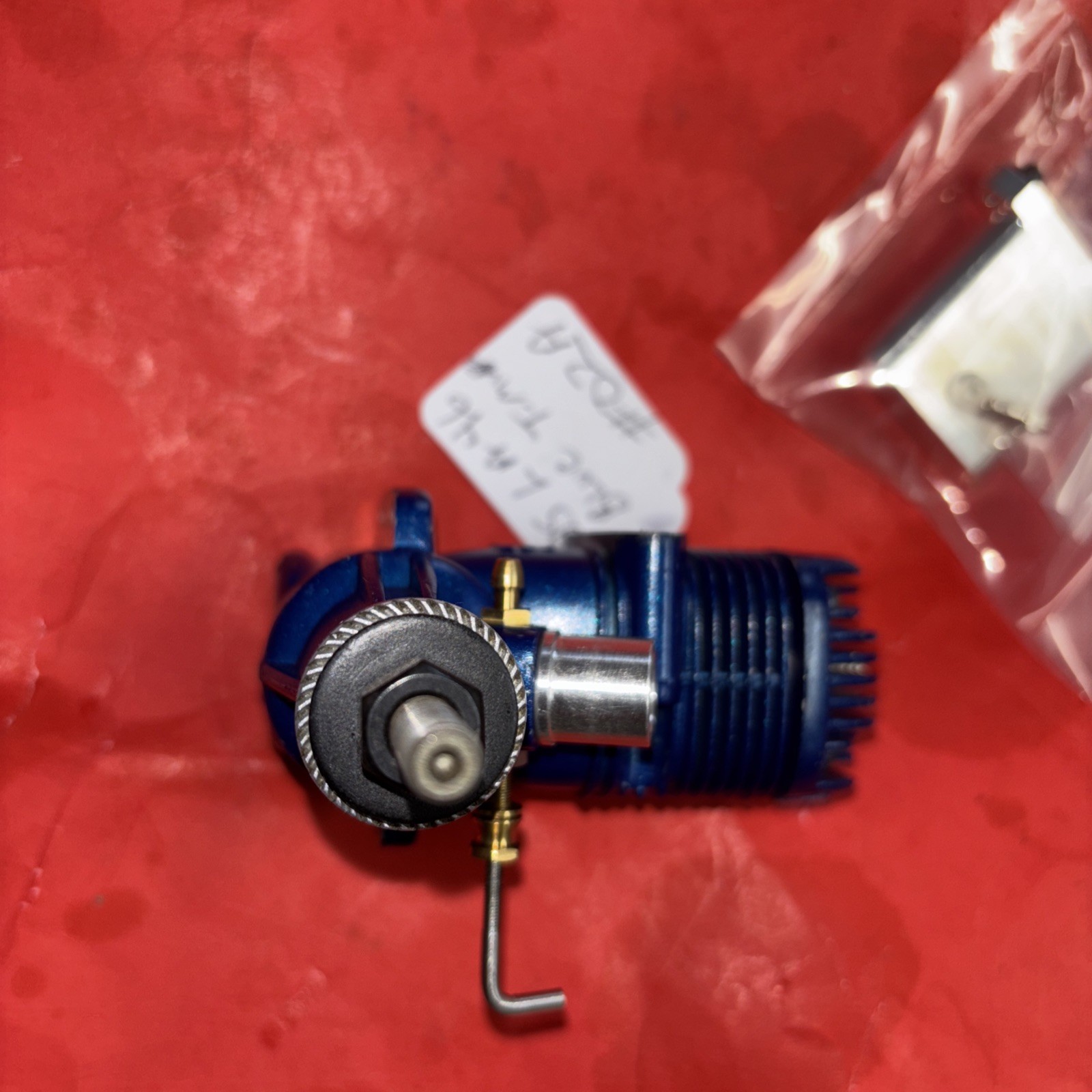OS LA 46 C/L ENGINE EXCELLENT COMPLETE WITH T-MUFFLER #02A