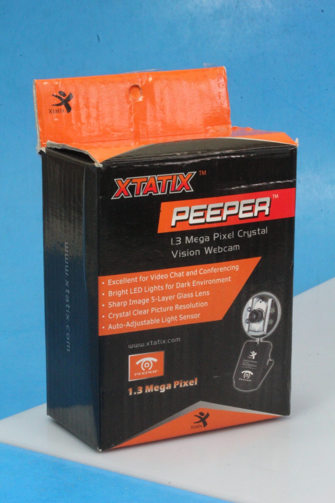 Xtatix XCA-PP2 1.3 MP Effective Pixels USB 2.0 Peeper Webcam.