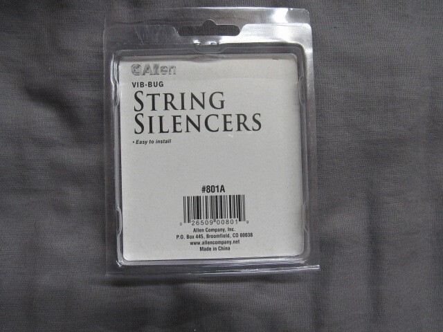 String Silencers Allen VIB-BUG Archery Products NOS Black