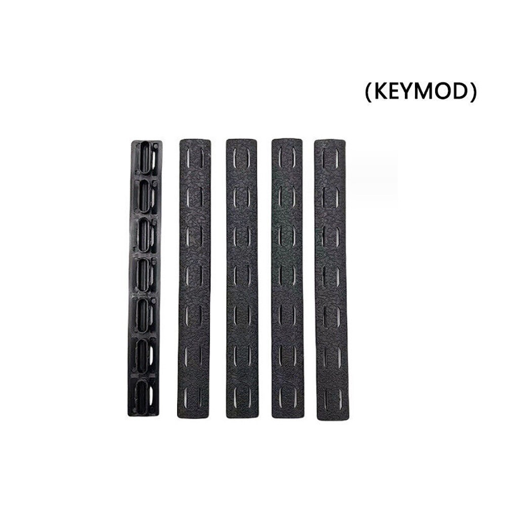 5PCS Rail Protector Rail Covers Panel Kit For Keymod Picatinny Rail