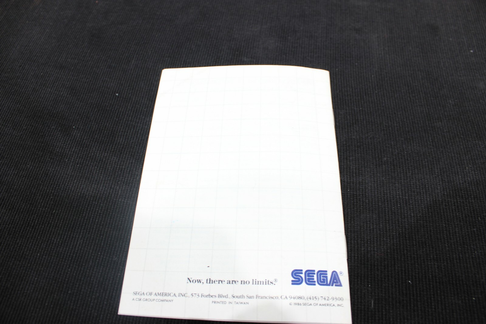 Hang-On / Safari Hunt (Sega Master) MANUAL only