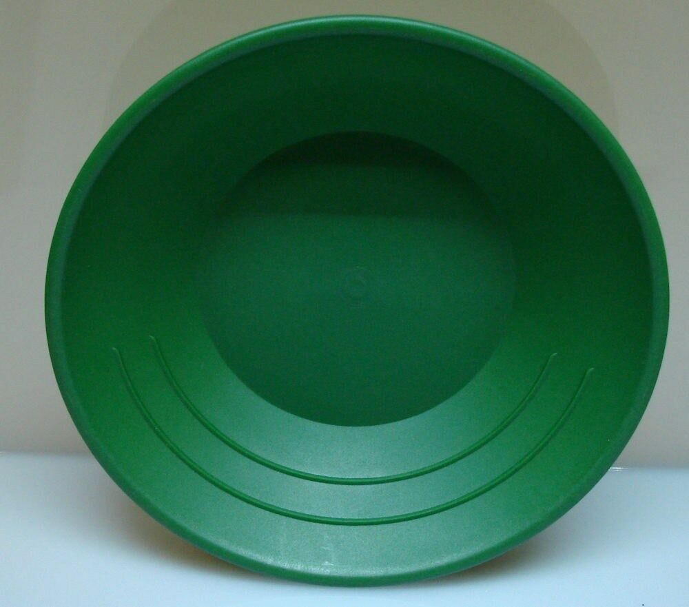 Gold Pan Mining Panning plastic Prospecting for Miners NEW 10" 3 RIDGES