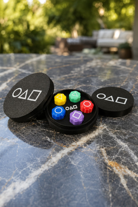squid Game Gonggi Set Korean Jacks Game Stones Season 2 Prop