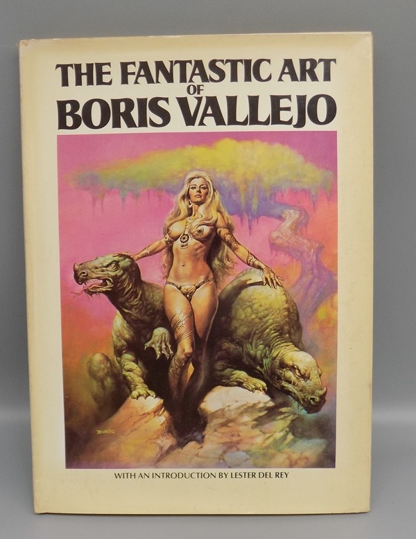 1st Ed 1978 The Fantastic Art of Boris Vallejo HB/DJ Collectible Art Book Sci Fi