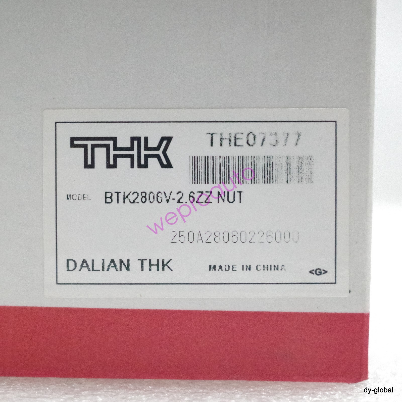 THK NIB BTK2806V-2.6ZZ NoPreload Rolled Ball Scew for replace BSC-N-1057=5F53