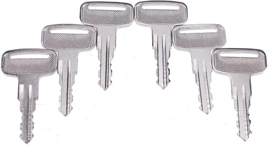 6PCS Ignition Keys 6896 Compatible with Zero