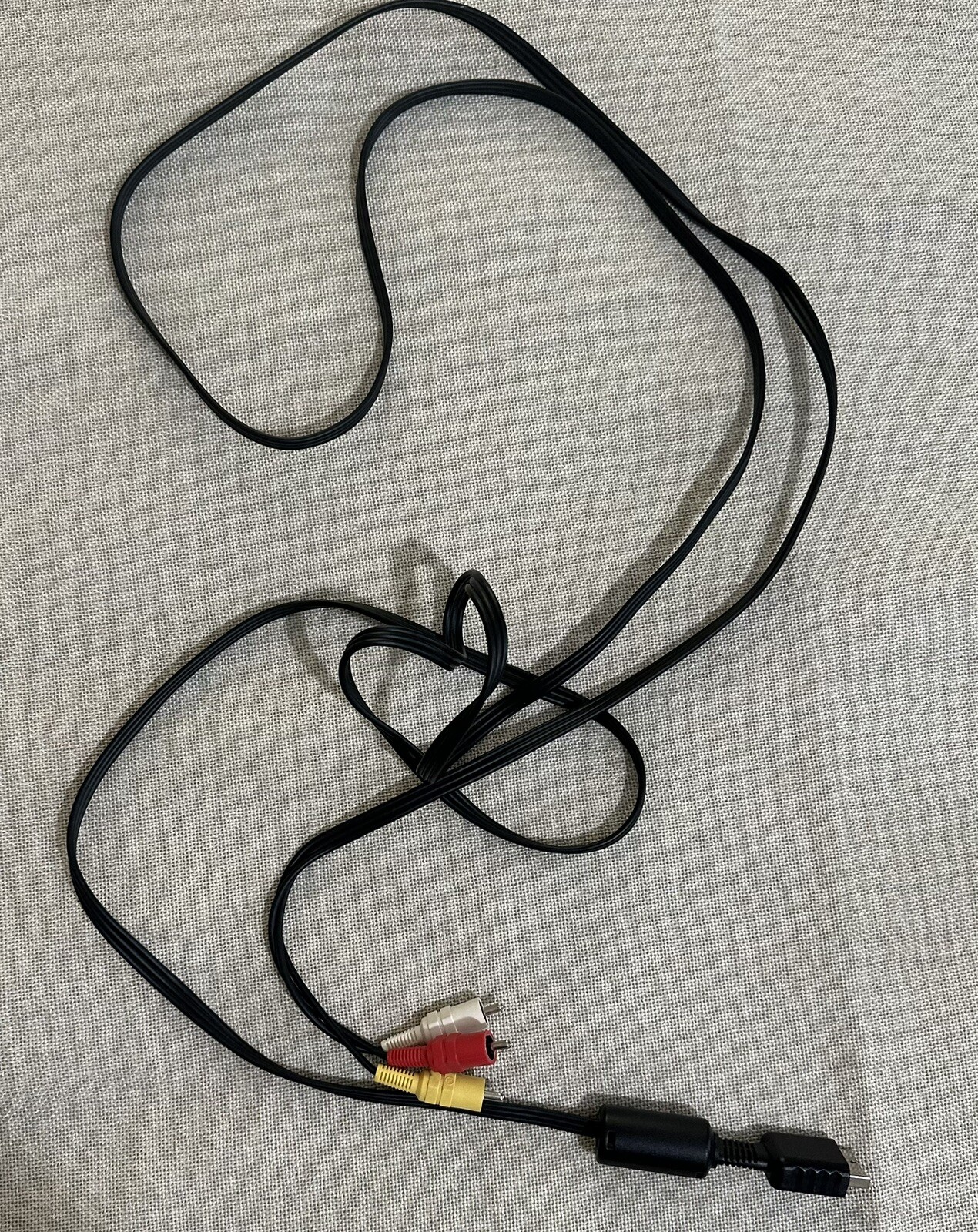 Playstation/PS2/PSX AV to RCA Cable Untested