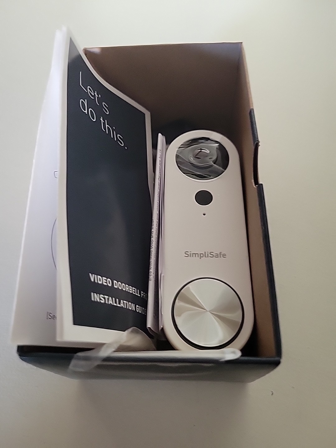 SimpliSafe SimpliCam Video Doorbell Pro SSDB3 (Wired) Open Box