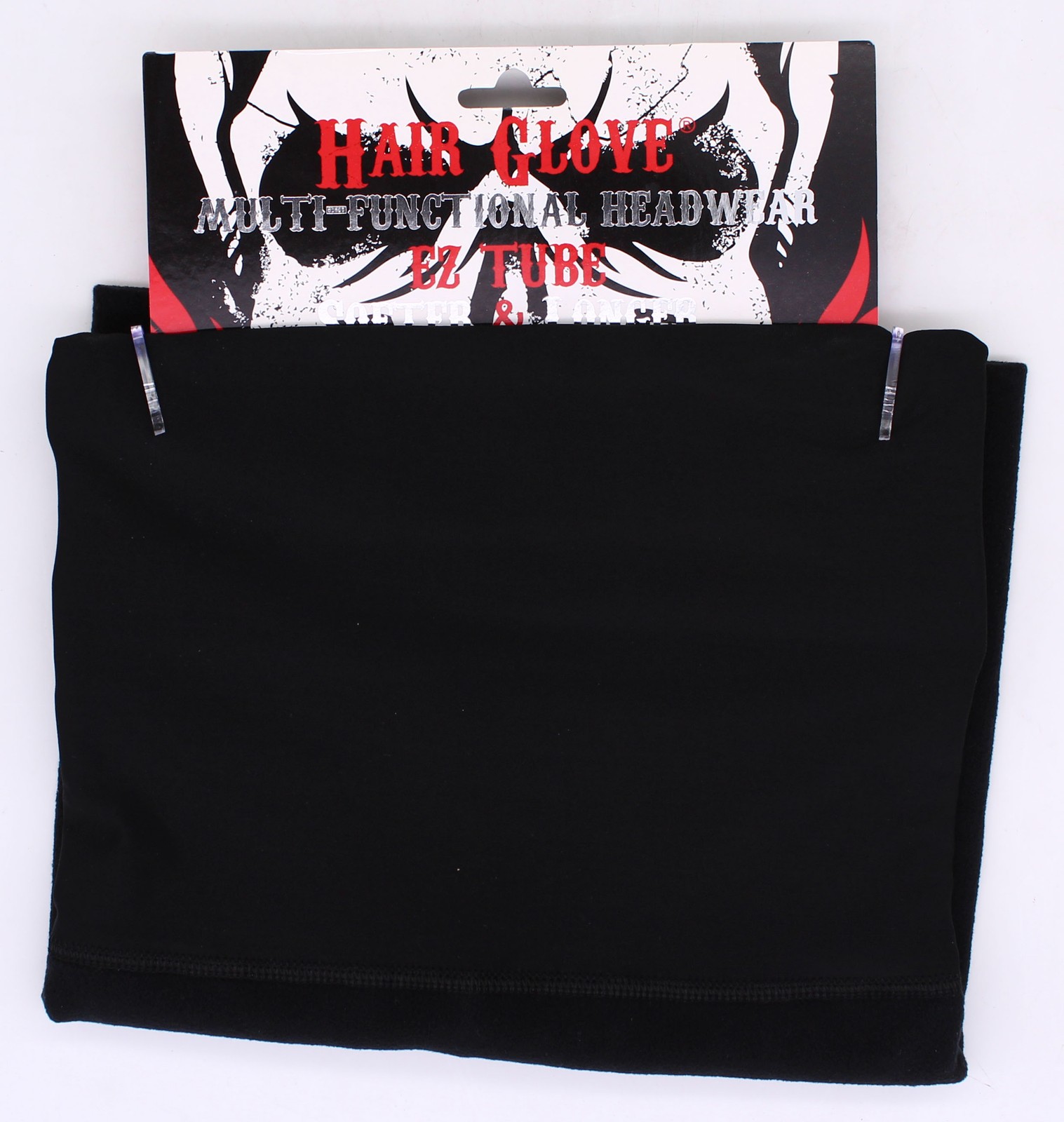 Hair Glove Black Microfiber Multi-Functional Headwear Part Number - 54814