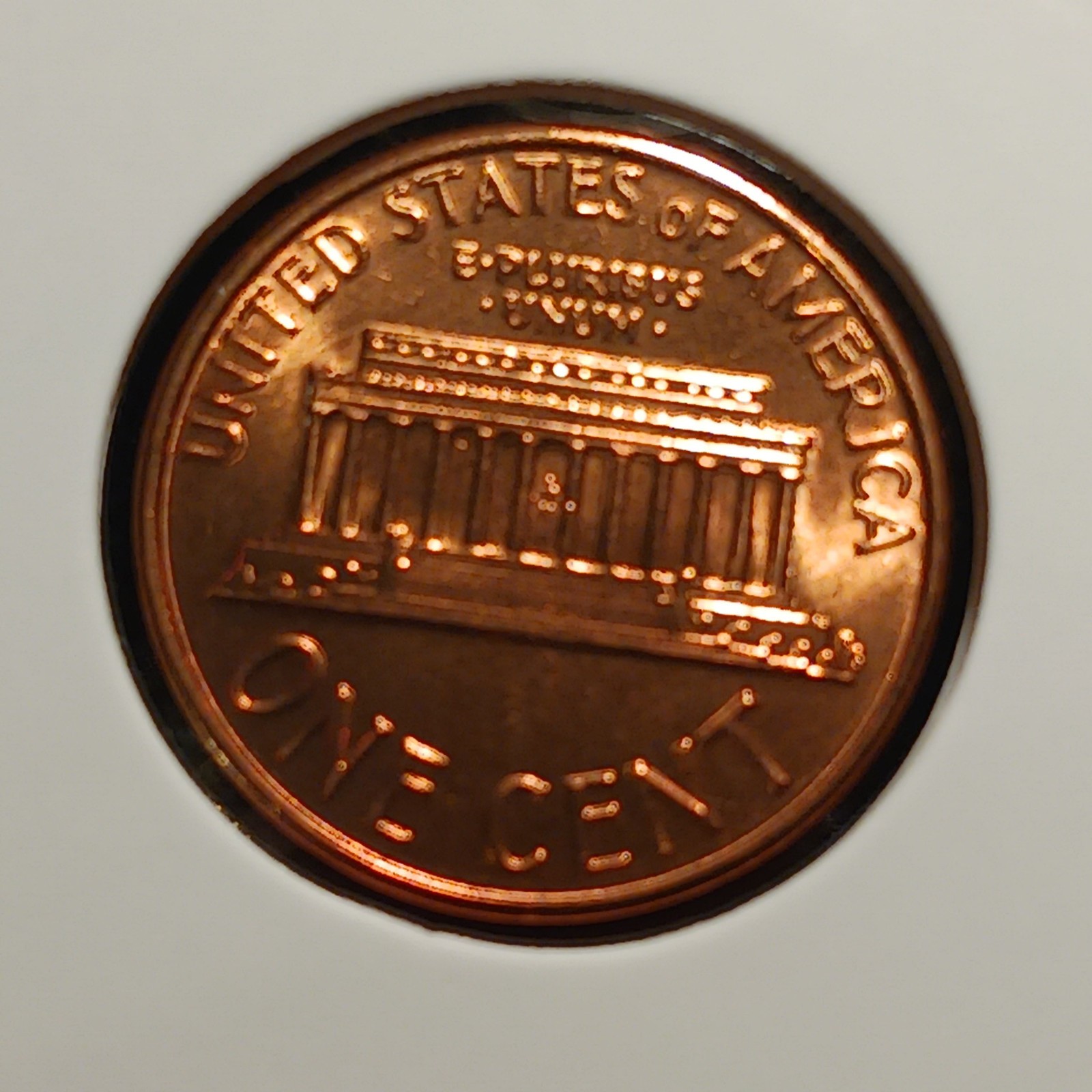 1987 P Lincoln Penny BU