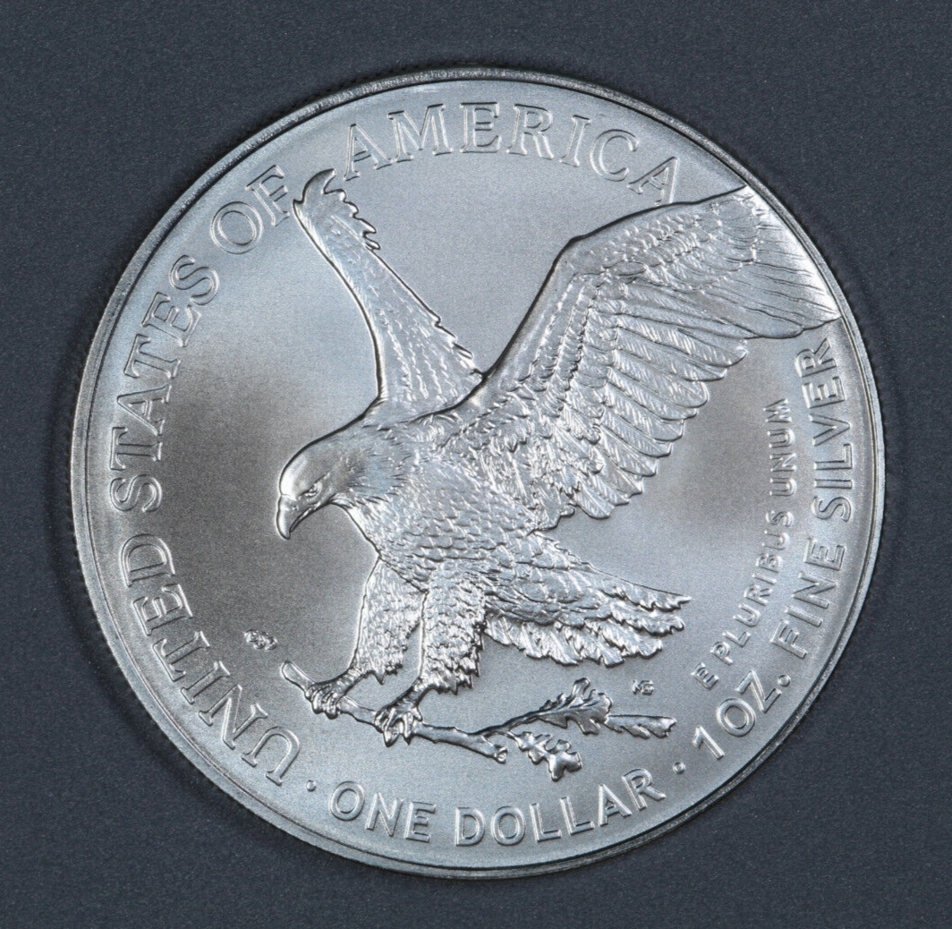 2023 Silver American Eagle $1 - BU - Brilliant Uncirculated - In Capsule