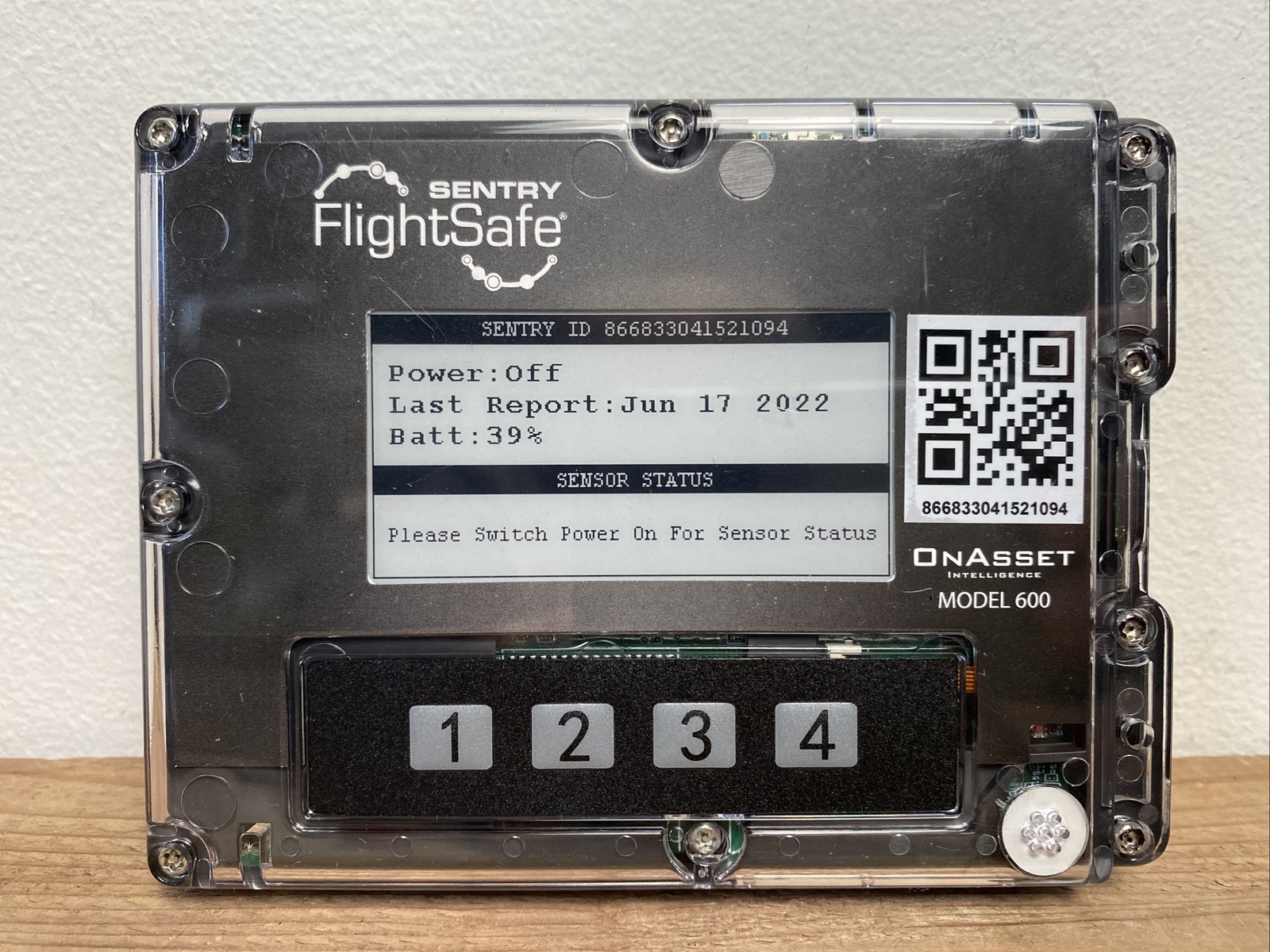 Onasset FlightSafe Sentry Model 600