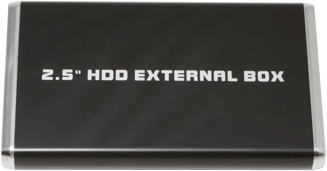 OKGEAR OK250AU2S-K Aluminum 2.5" Black USB 2.0 External Enclosure