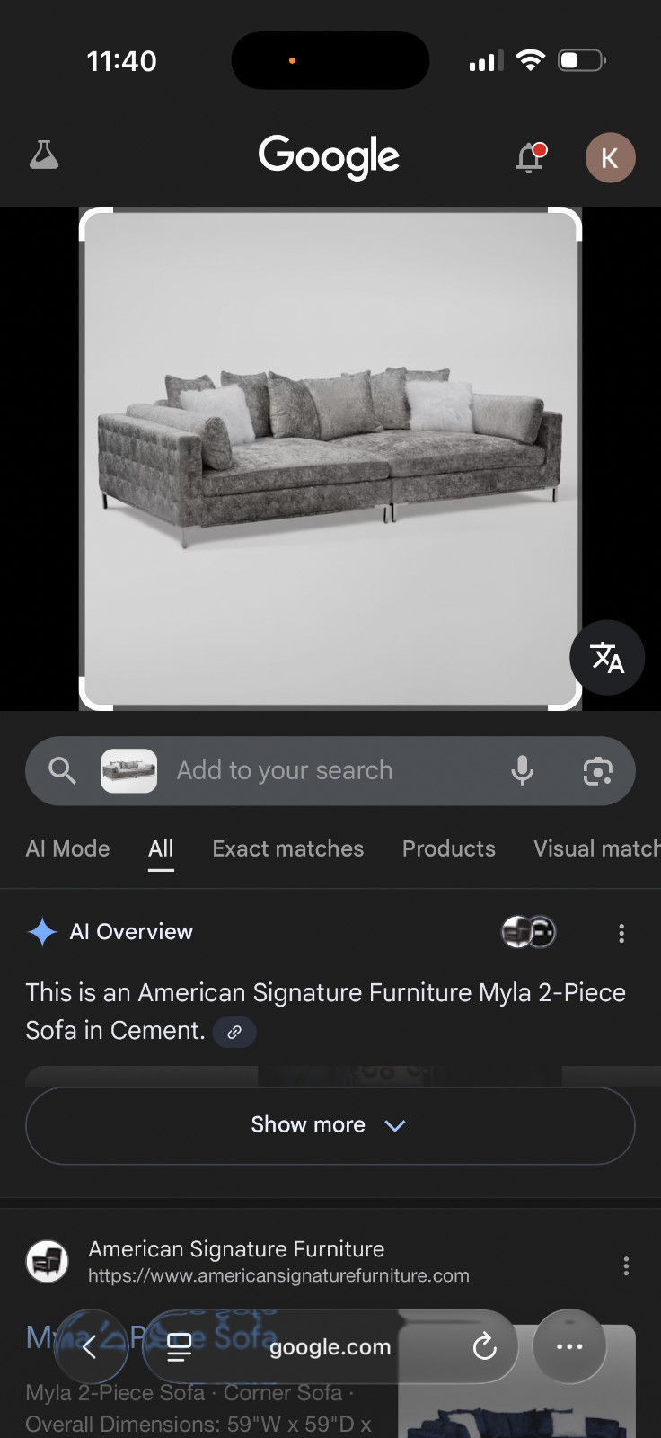 Two piece couches sofas