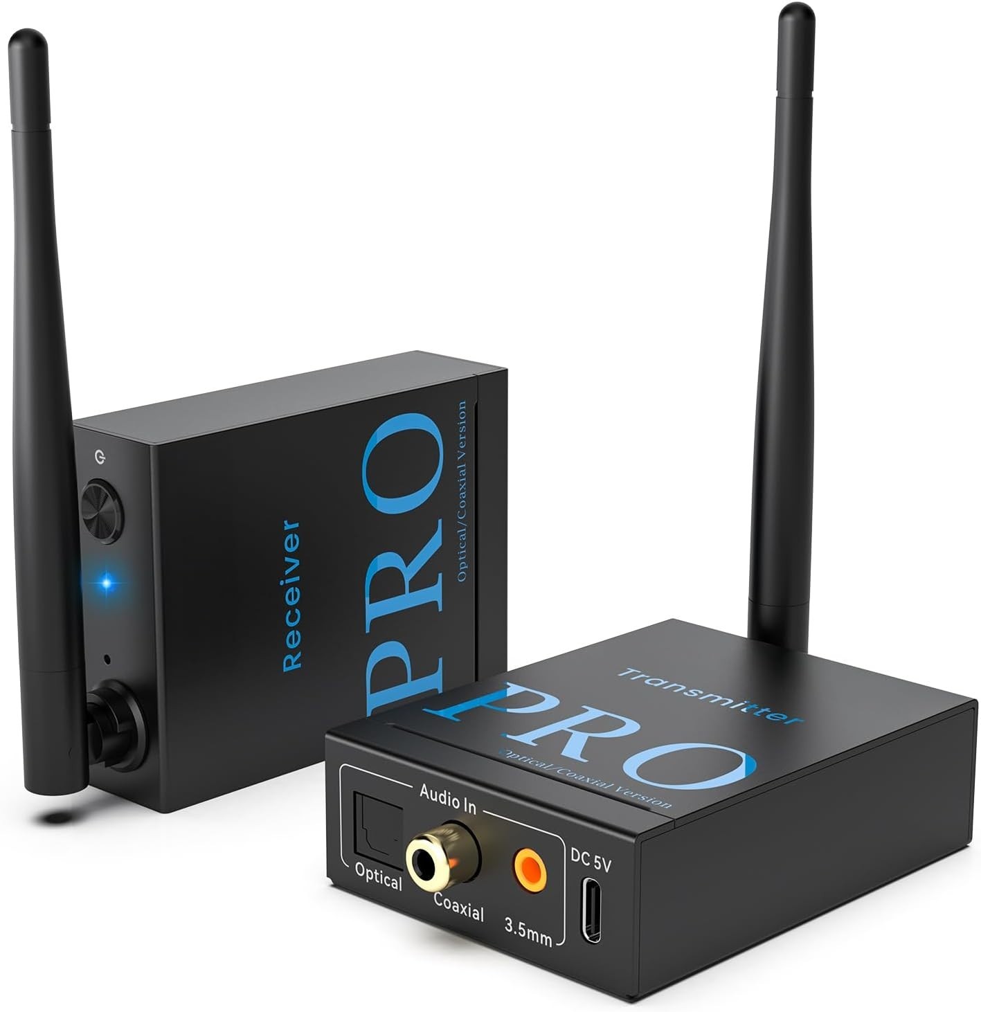 1Mii 2.4GHz RT5066PRO Wireless Audio Transmitter and Receiver Set