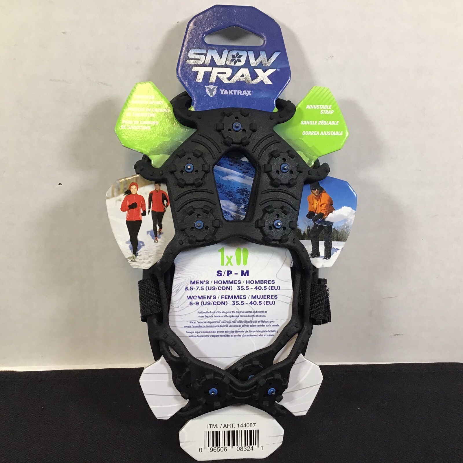 Yaktrax Snow Trax Snowtrax Traction Gear for Shoes Boots Men 7.5 Women 5-9 New