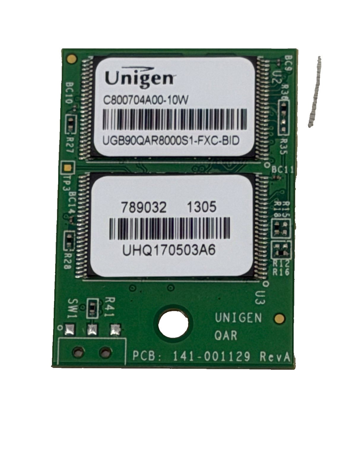 Cisco ASA 5515-X Unigen C800704A00-10W 141-001129 Storage Module