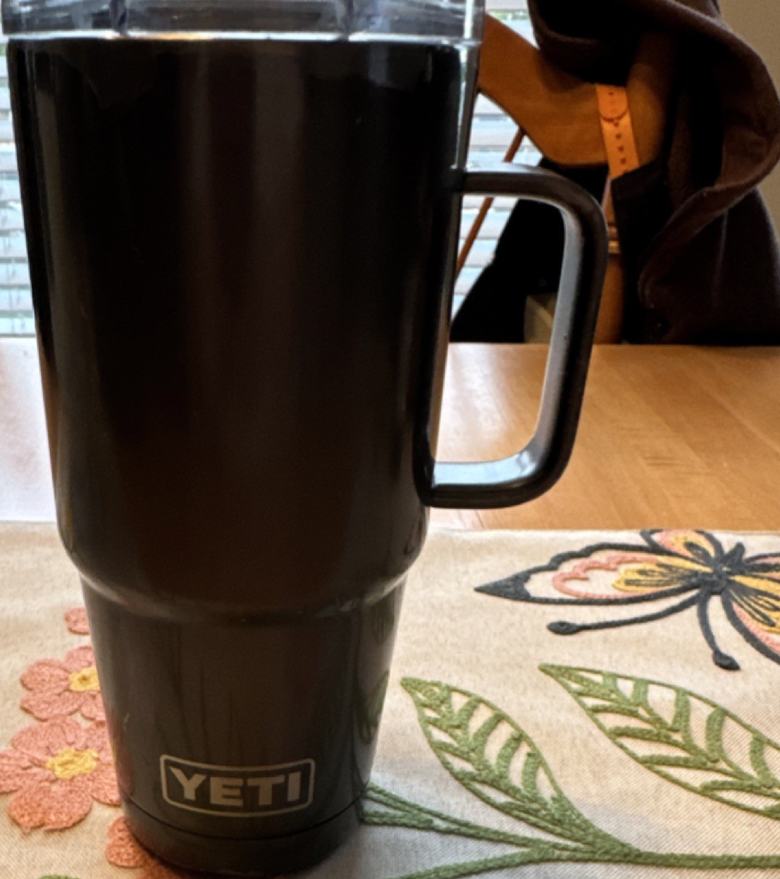 Yeti grafit gun metal Insulated Tumbler With Handle & Lid Stainless Steel