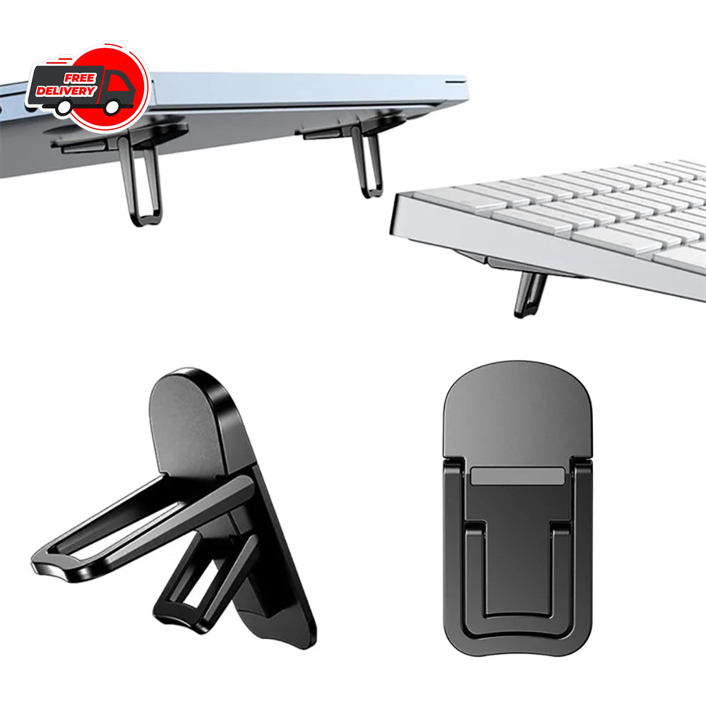 Laptop Stand Ergonomic Portable Laptop Riser Adjustable Height Laptop Holder