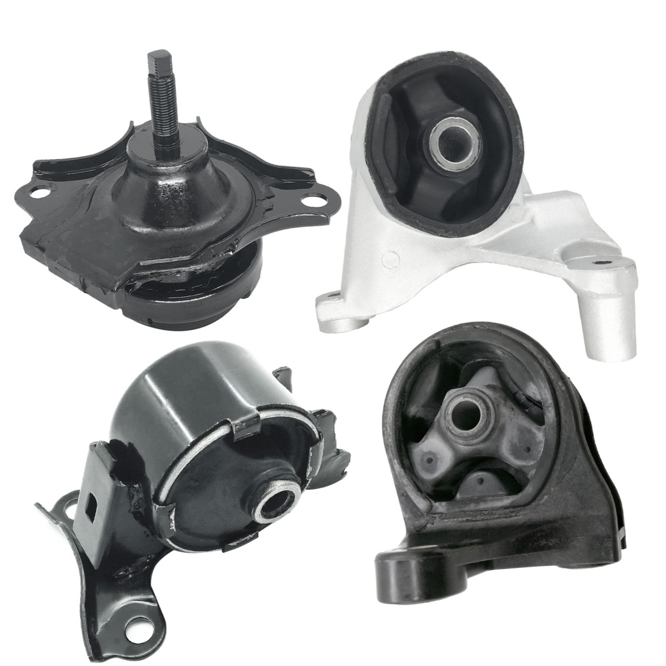 4PCS Engine Motor & Trans Mount For 2001-2005 Honda Civic 1.7L L4 for Manual