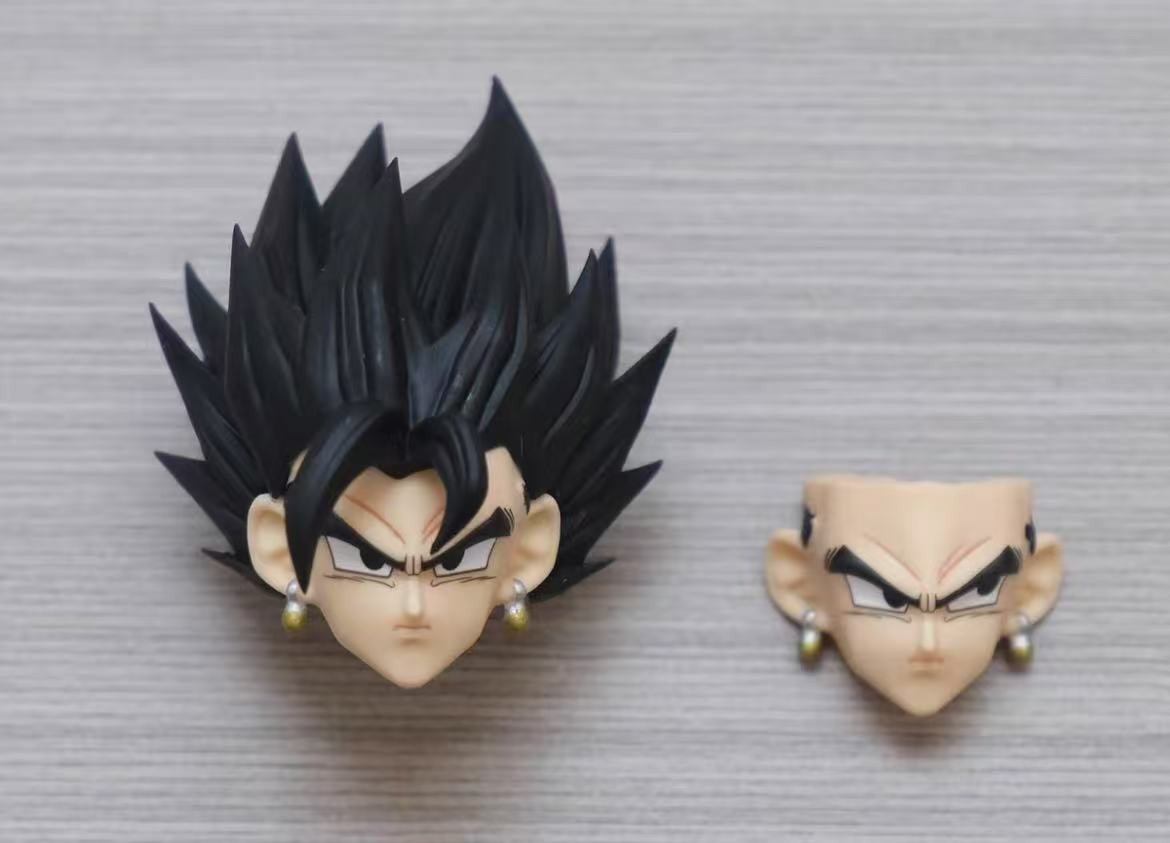 custom Vegito  shf  1/12 Vegito ssj black head kit（NO Figure）vegetto