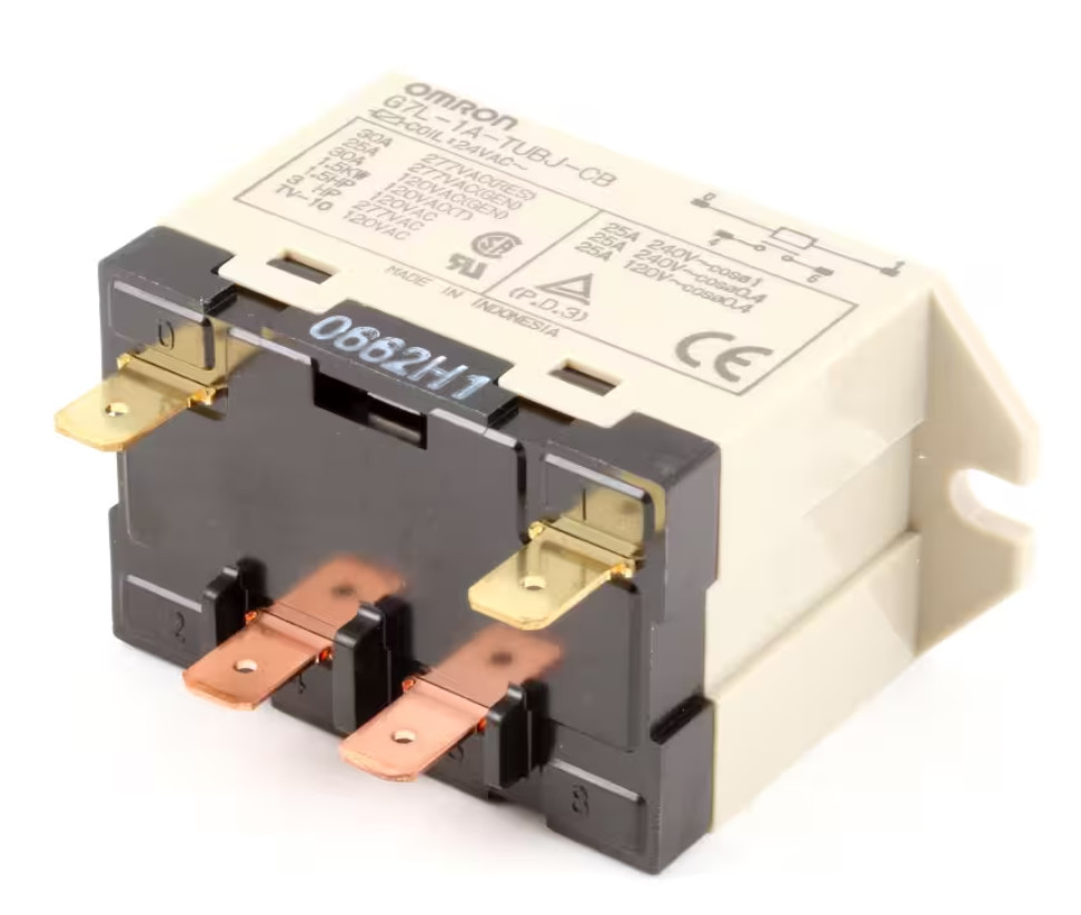 Carter-Hoffmann 0662H1 Relay SPST 240V/24VAC Coil, Merchandising Cabinets