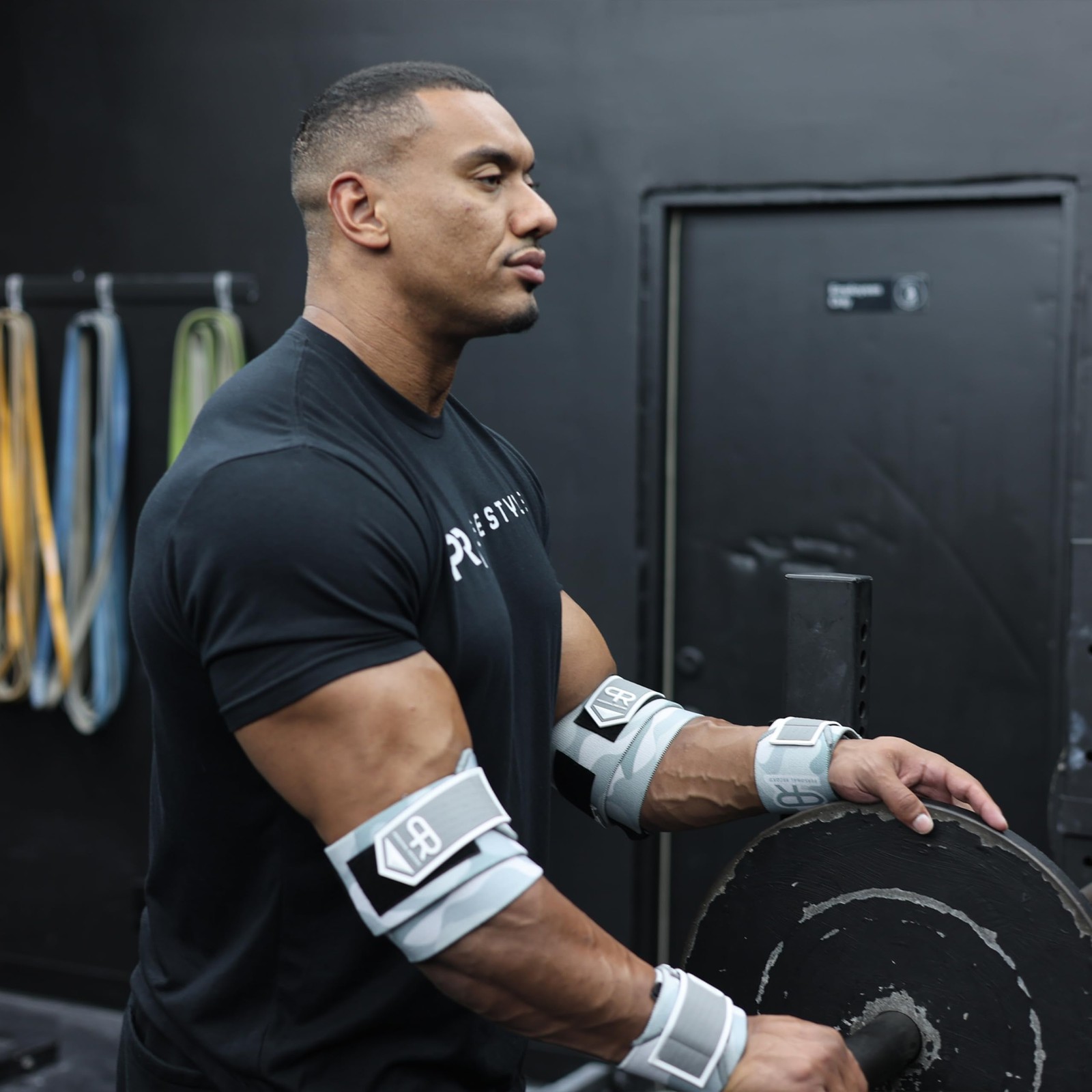 Elbow Wraps for Weightlifting - Heavy Duty Construction, 25% More Elasticity,...