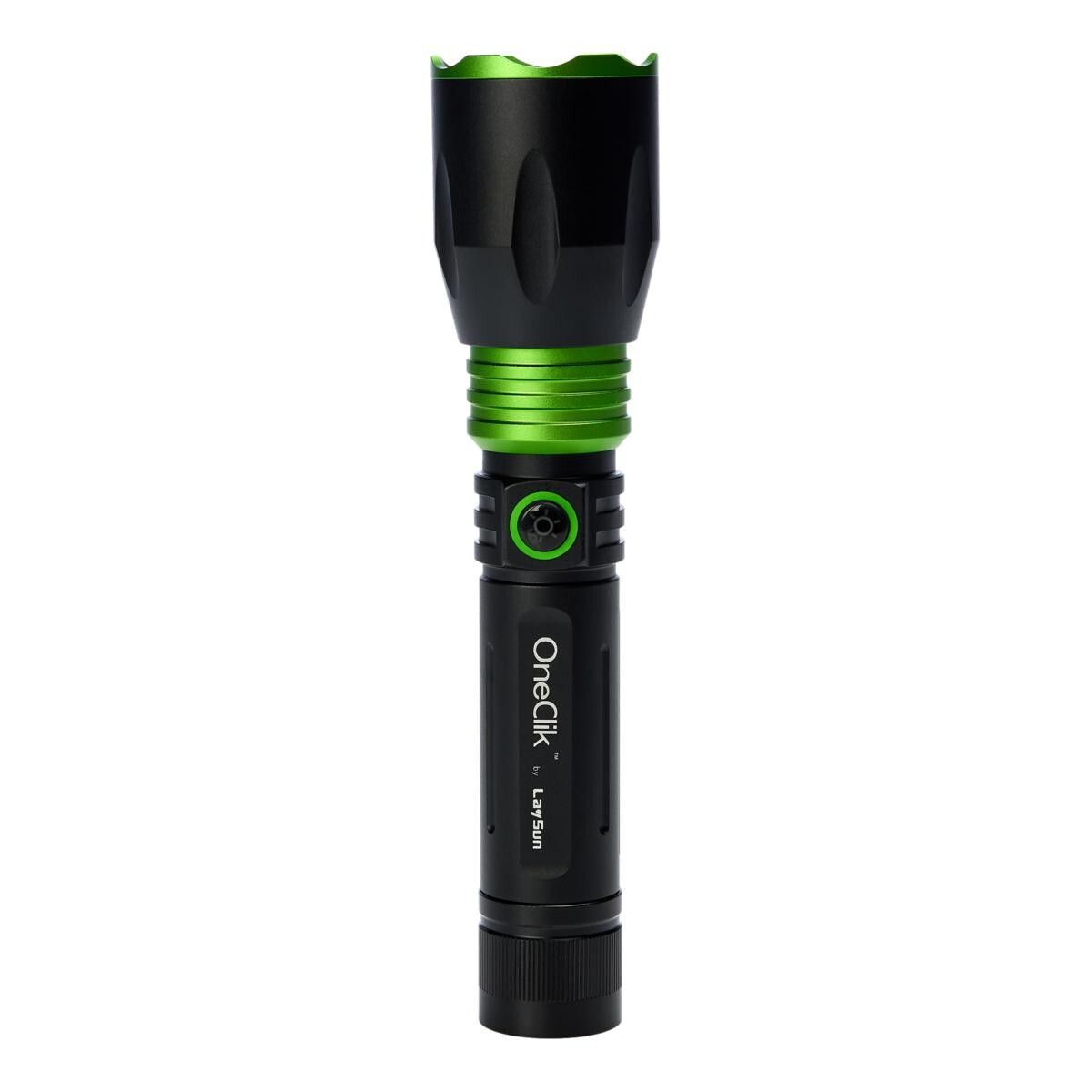 OneClik Interchangeable Rechargeable Flashlight Kit with Storage Case