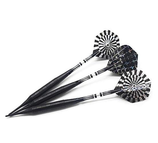Soft Tip Darts Set for Electronic Dart Board 22g Plastic Tip Darts Set with