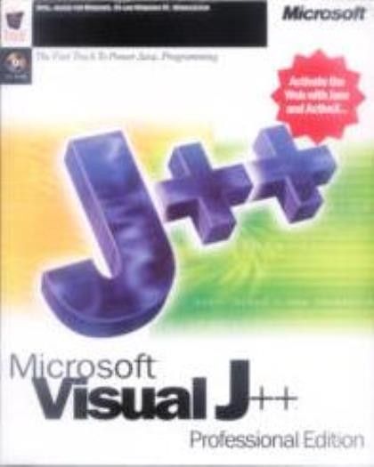 MS Visual J++ Pro PC CD professional programming Java language development IDE