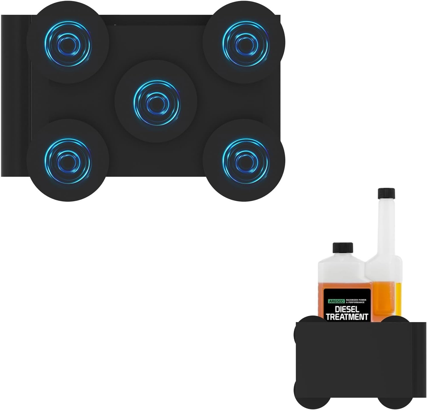 Magnetic Diesel Additive Holder for Archoil with 110Lb Strong Hold - Spill-Proof
