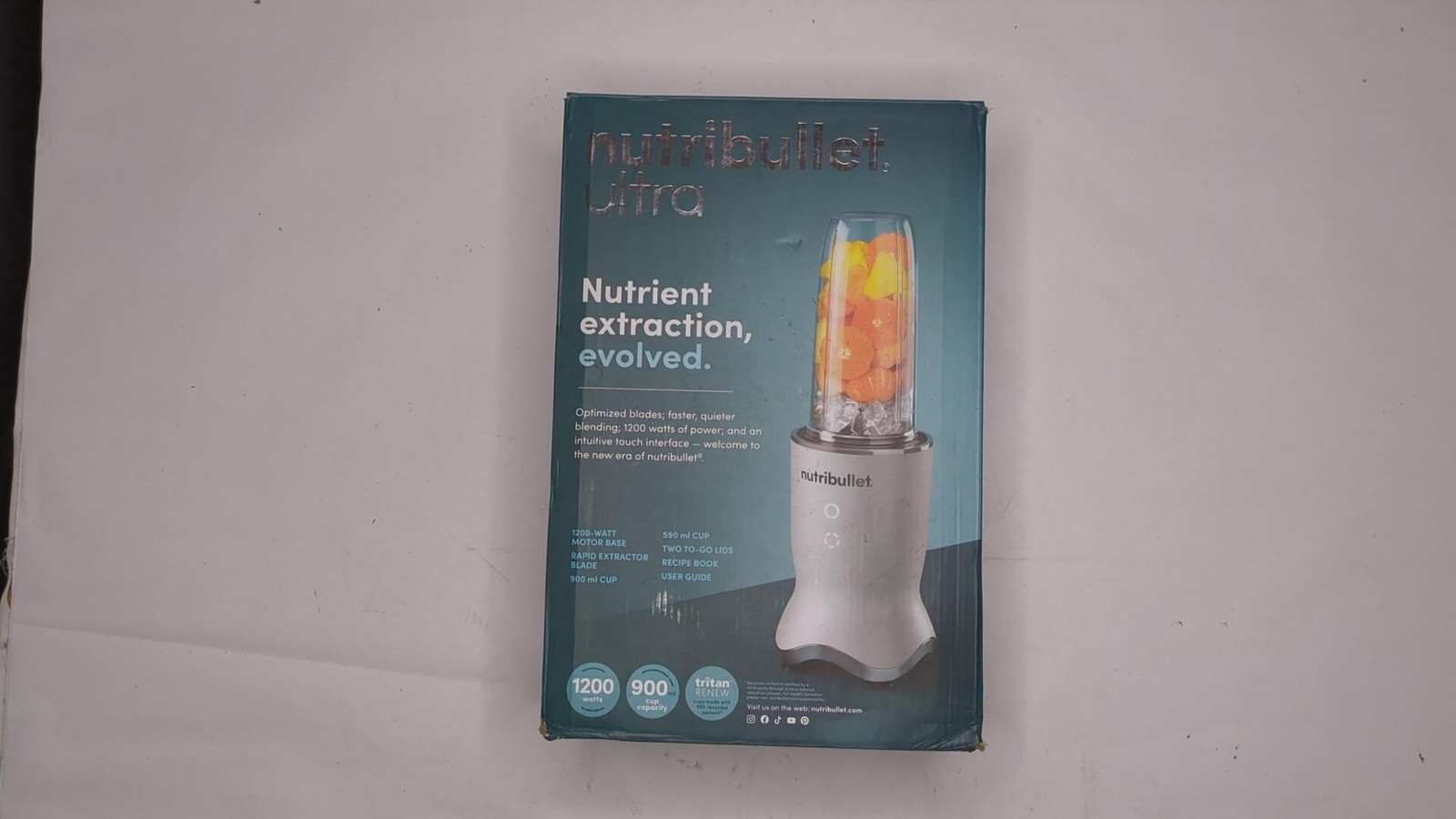Nutribullet , Ultra Single Serve Blender, Pearl White