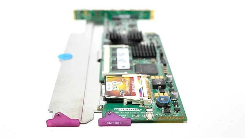 Miranda HMP-1801 HD/SD Solid-State Media Server/Player Board Densite +3SRP 3RU