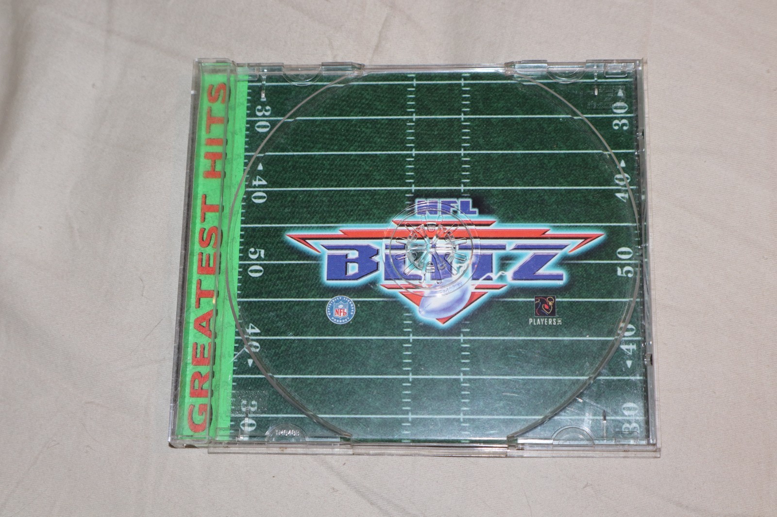 Sony Playstation 1 PS1 NFL Blitz Back Artwork ONLY